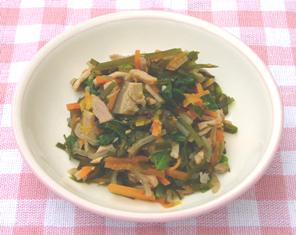 すき昆布のごま酢あえ