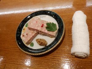 小盛メニューとおしぼり