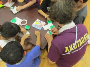 芥川小学校区放課後子ども教室の様子