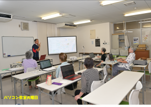 パソコン教室（火曜日）の様子