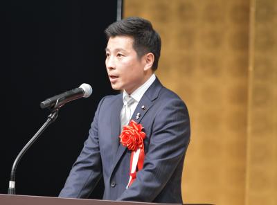 高槻市議会平田裕也議長による祝辞