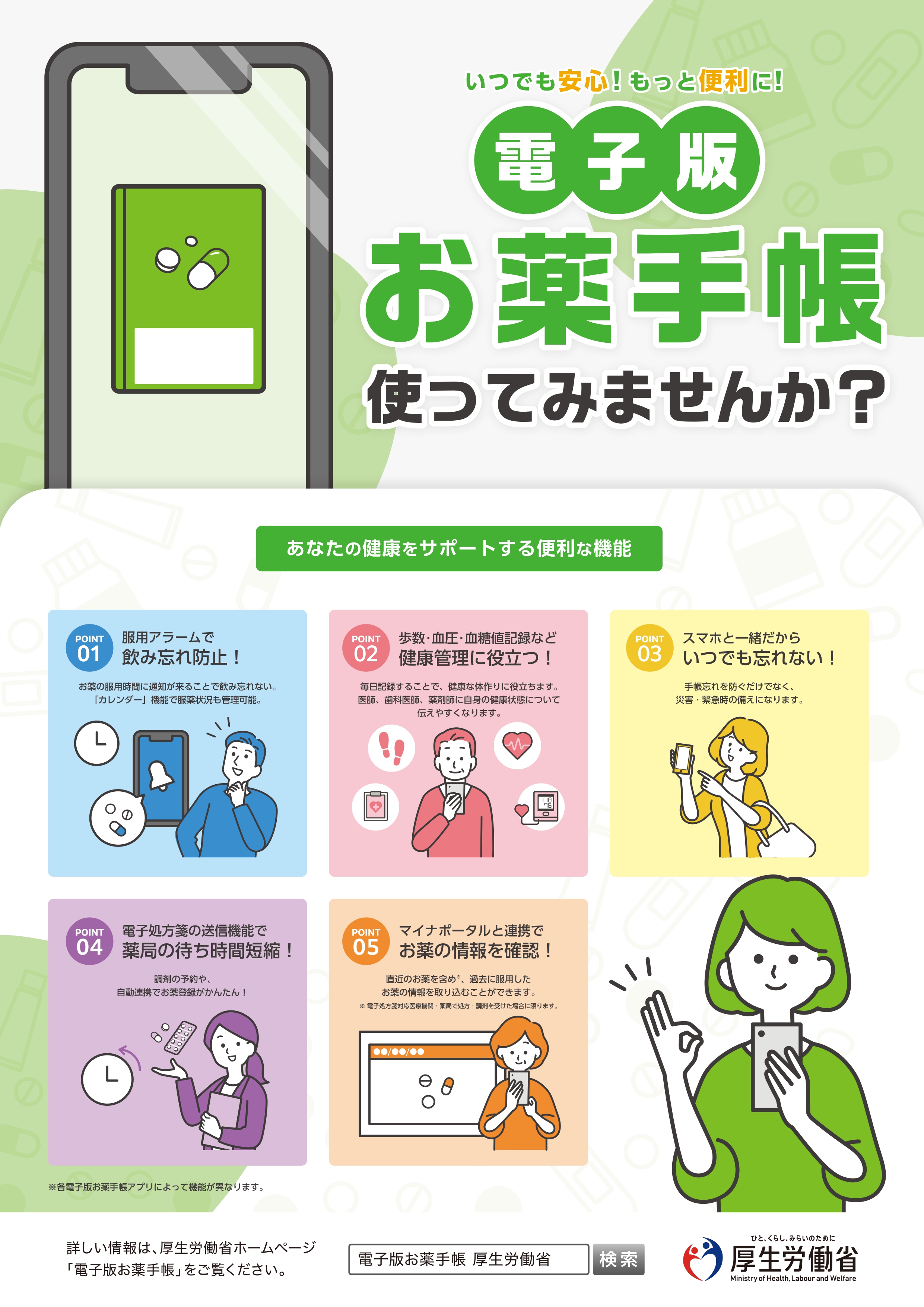 電子版お薬手帳機能紹介