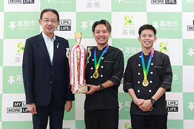 松下さんと檜尾さんと市長