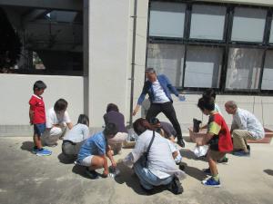 太陽角度に注意