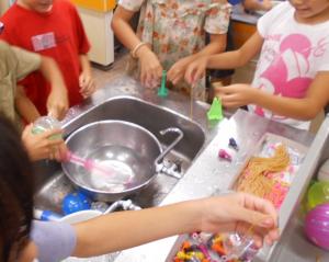 ヨーヨー風船の制作