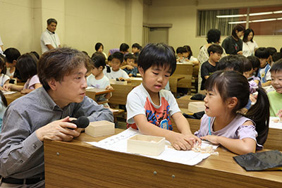 浦野八段と小1児童