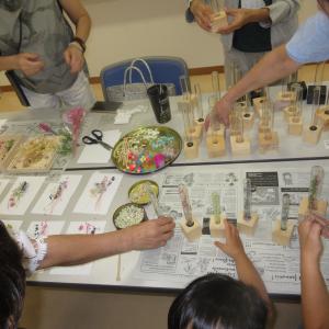 フラワー作り素材写真