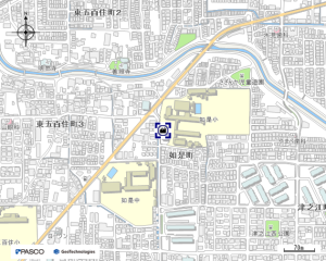 如是公民館地図