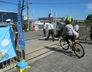 大冠高校　街頭指導