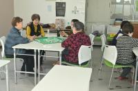 健康麻雀をする様子