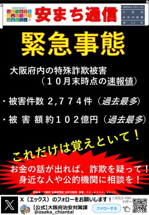 大阪府：安まち通信第13号
