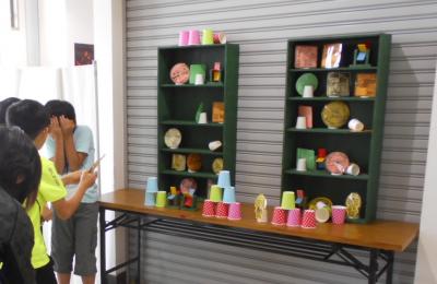 射的ゲームの様子