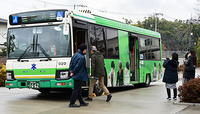 将棋ライナー乗車体験