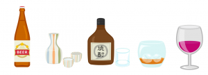 お酒のイラスト