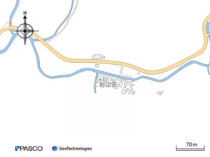 二料山荘の地図