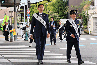 春の交通安全運動