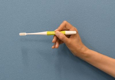歯ブラシの持ち方