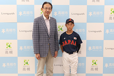 侍ジャパンアジア選手権大会出場表敬訪問