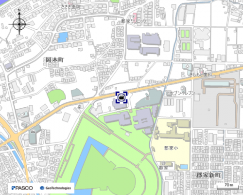 高槻市立今城塚公民館 周辺の地図
