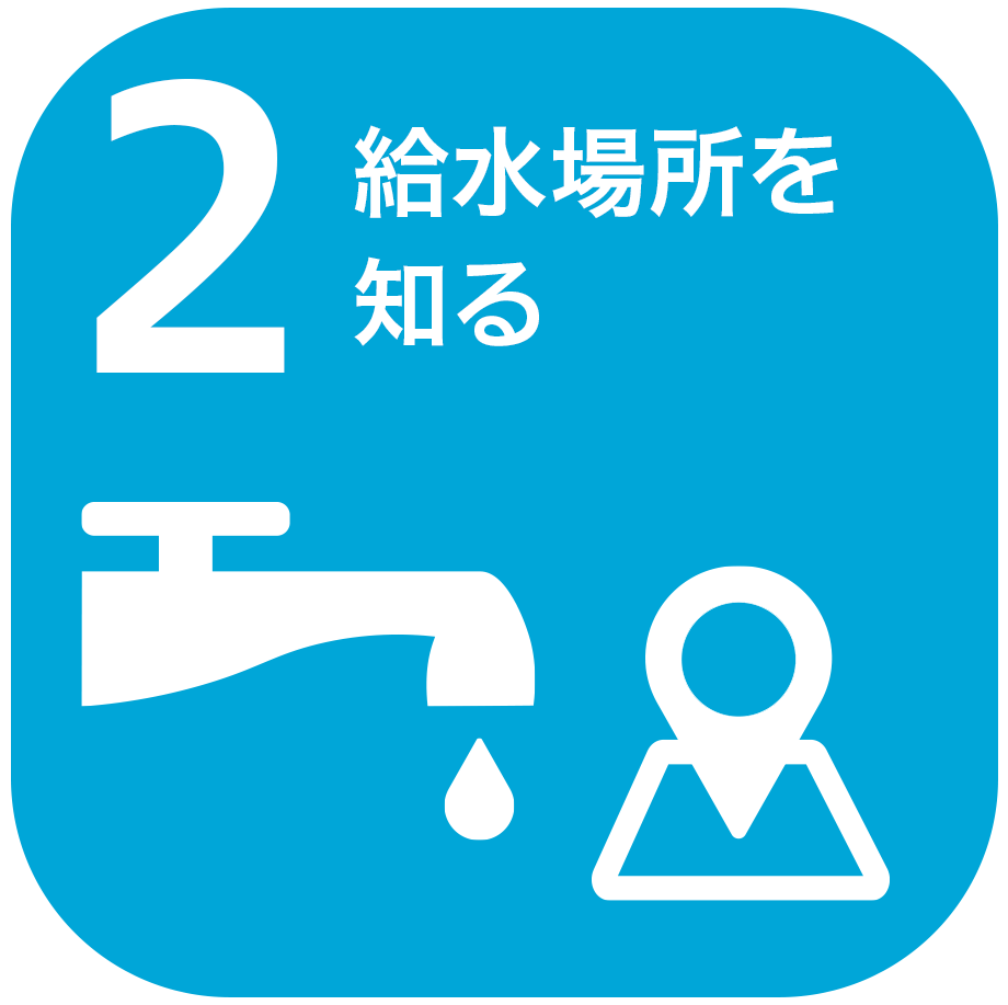 2．給水場所を知る