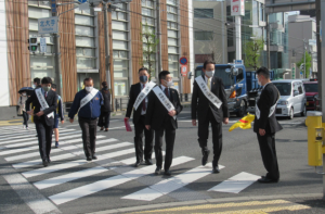 春の全国交通安全運動　街頭啓発