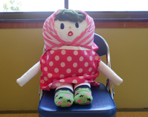 おはなし会メンバー「ぱあこちゃん」