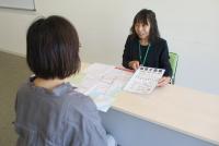 就職相談会の様子