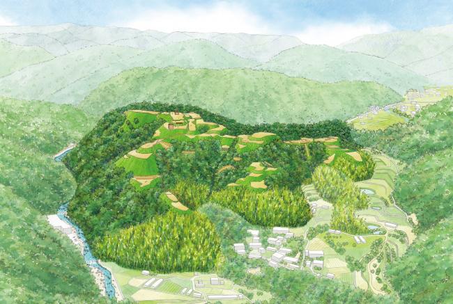 芥川城跡イメージパース(1)