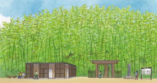 芥川城跡イメージパース(3)